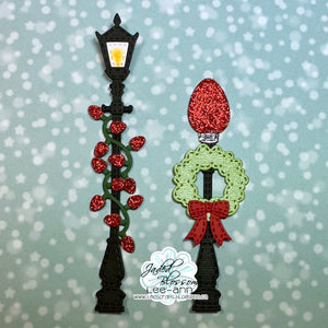 Street Lamp Die: Christmas Add On