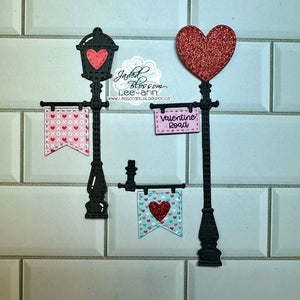 Street Lamp Die: Valentine Add On