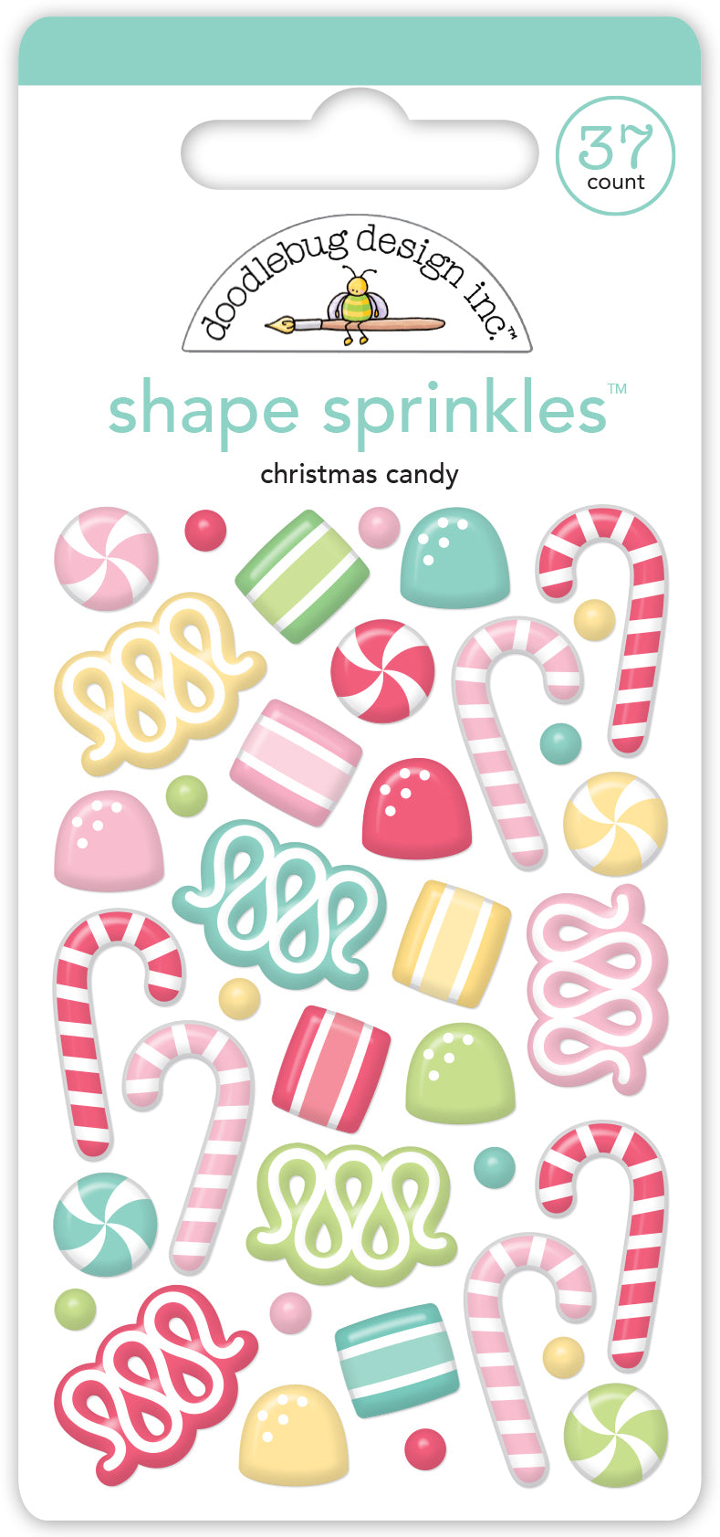 Christmas Candy Shape Sprinkles