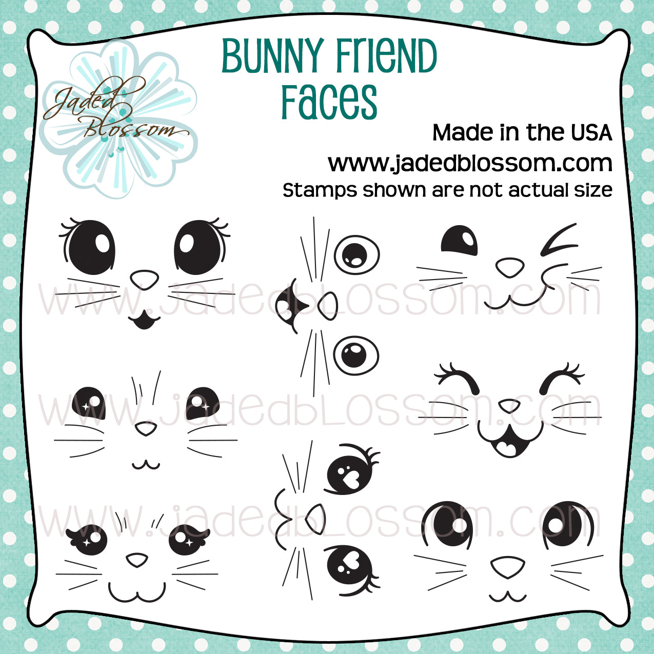 Bunny Friend Faces