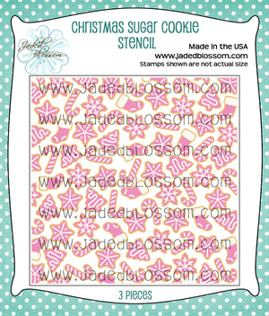 Christmas Sugar Cookie Stencil