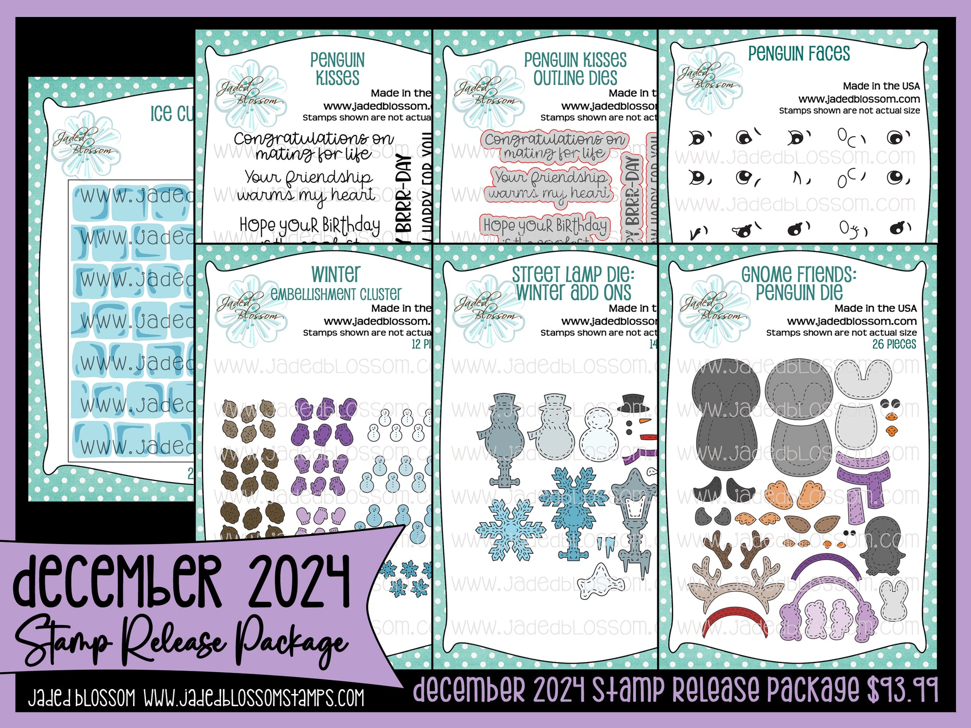 December 2024 Stamp Release Package