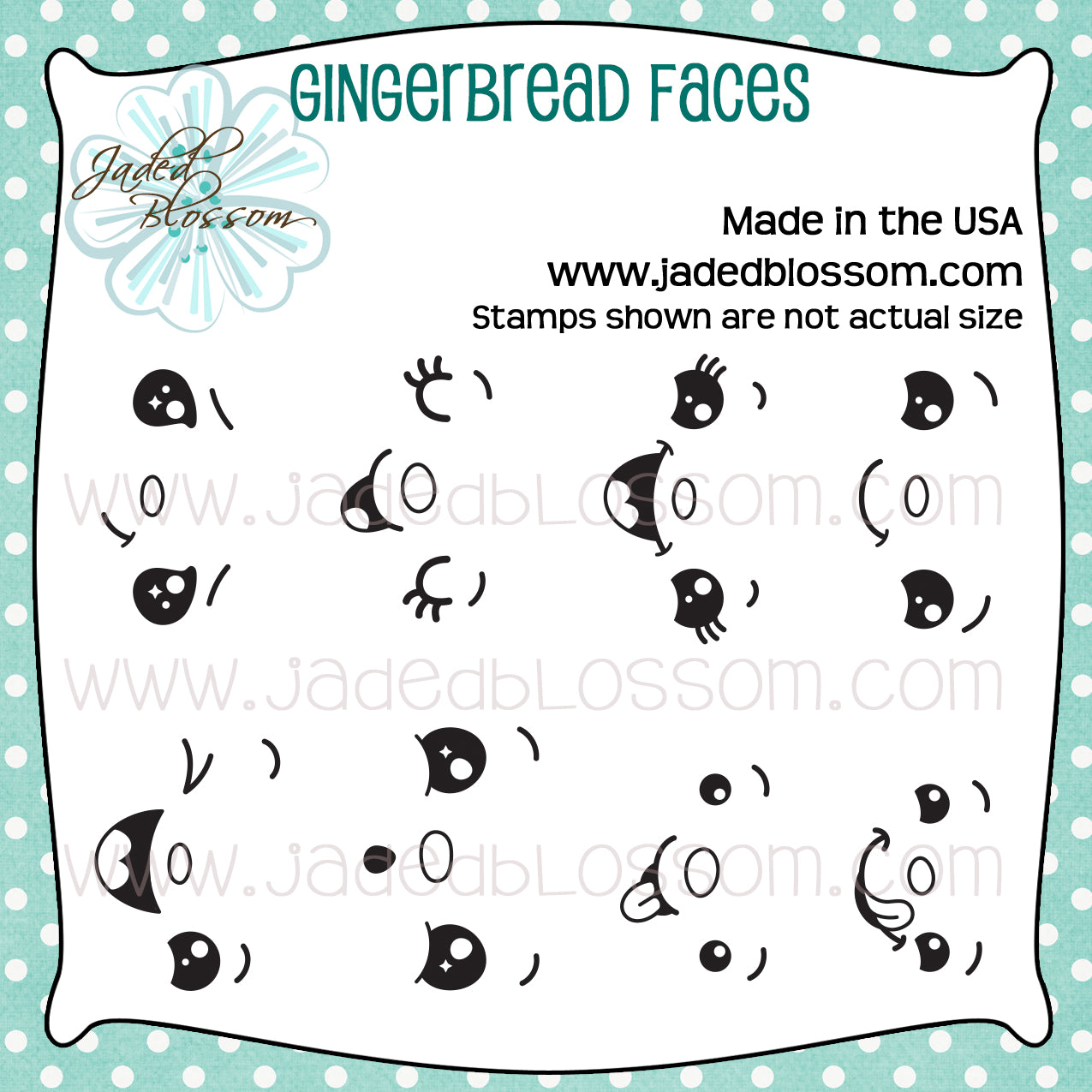 Gingerbread Faces