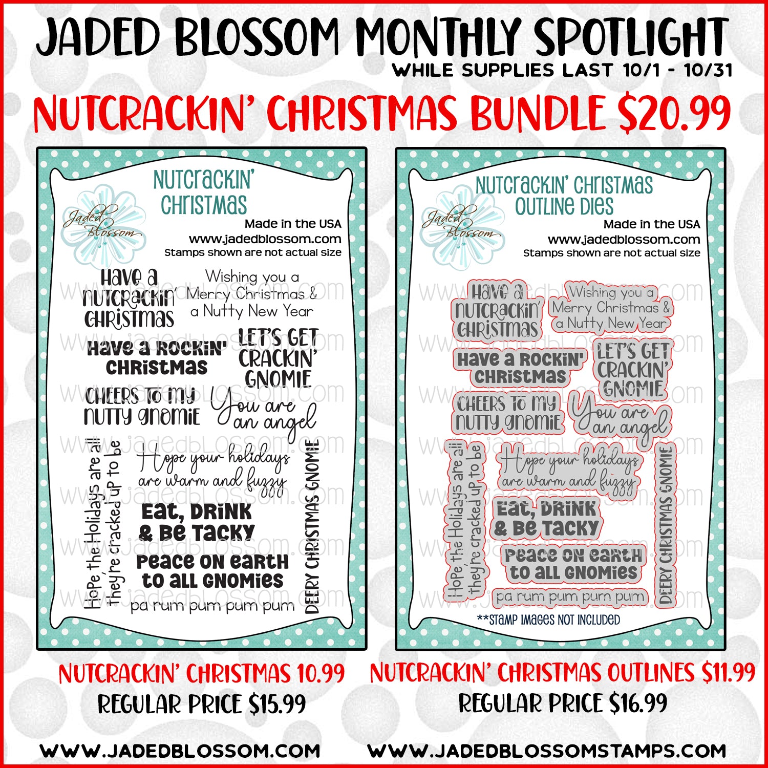 Nutcrackin' Christmas Stamp & Die Bundle