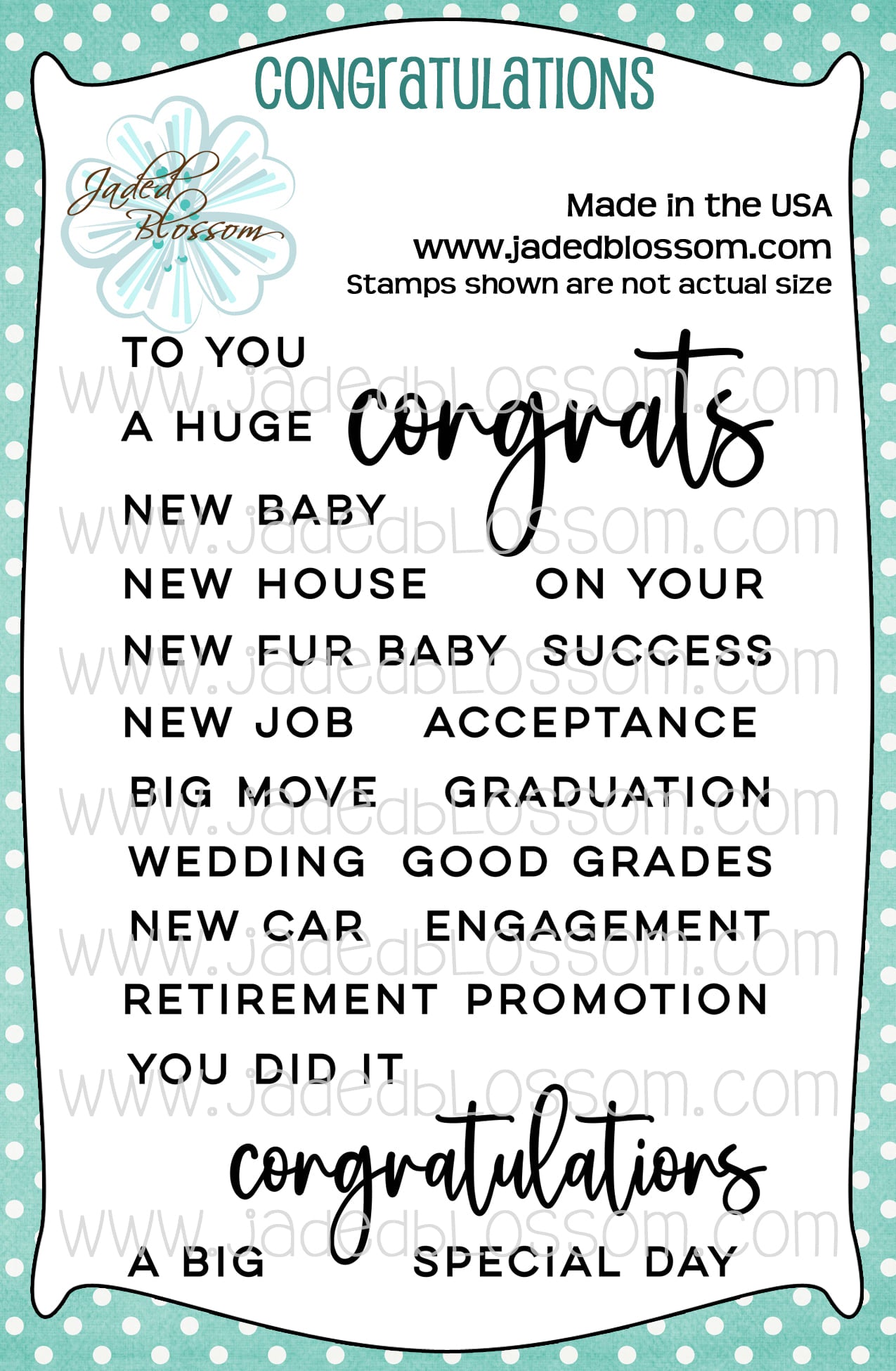 Nutz about Stamping: Congratulations