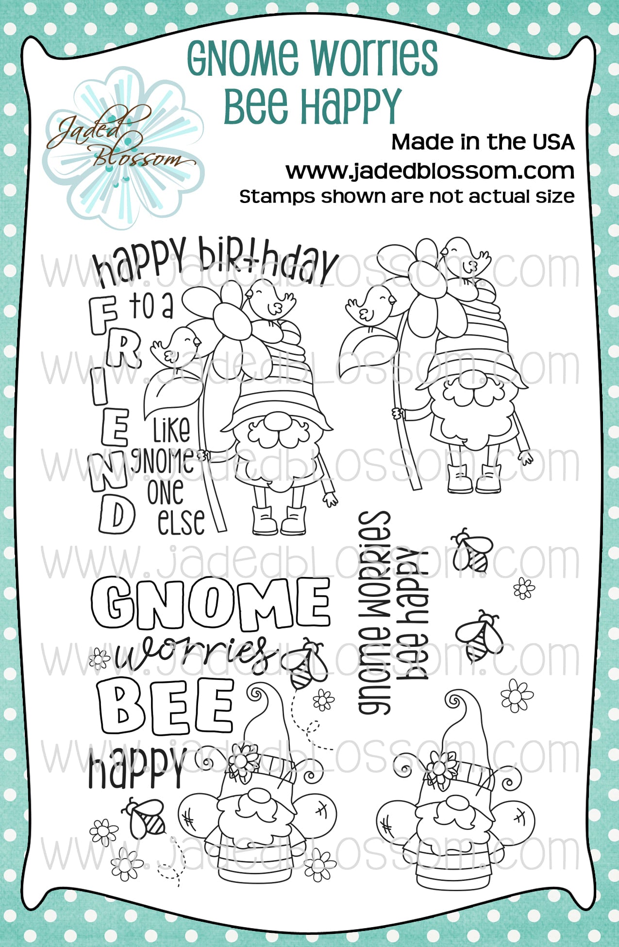 Gnome-alicious Birthday - Jaded Blossom