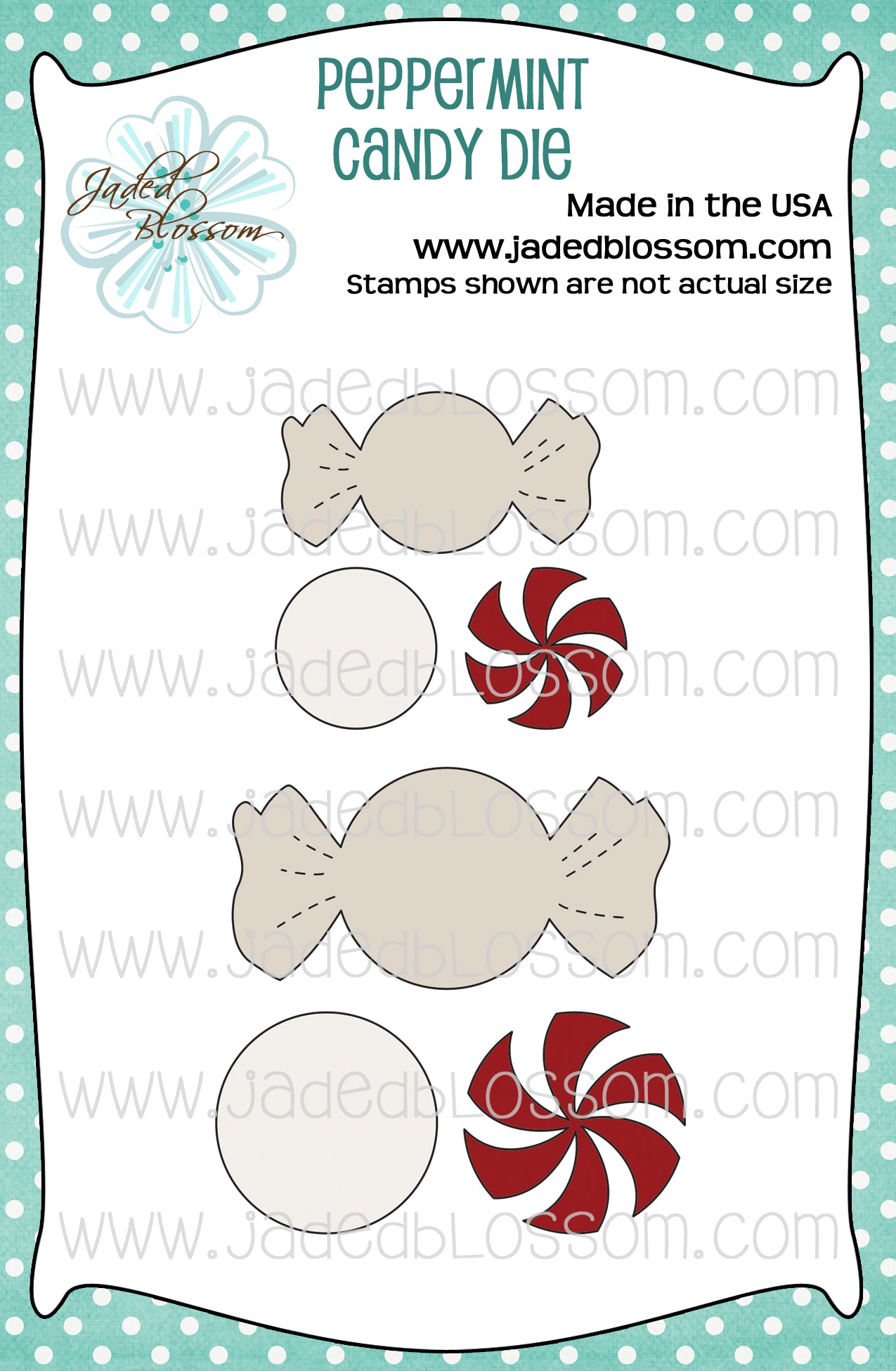 peppermint candy template